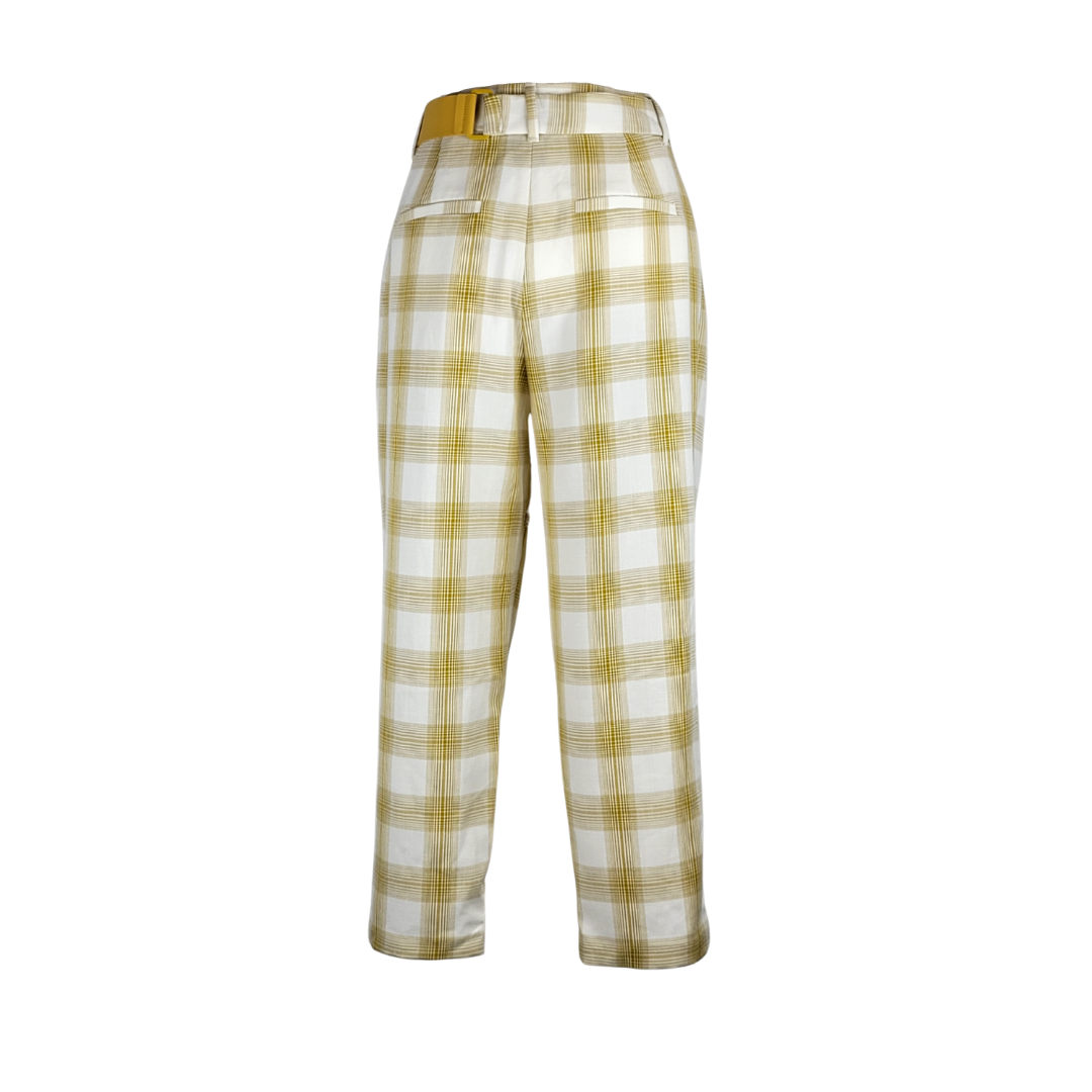 Yellow Plaid Pants