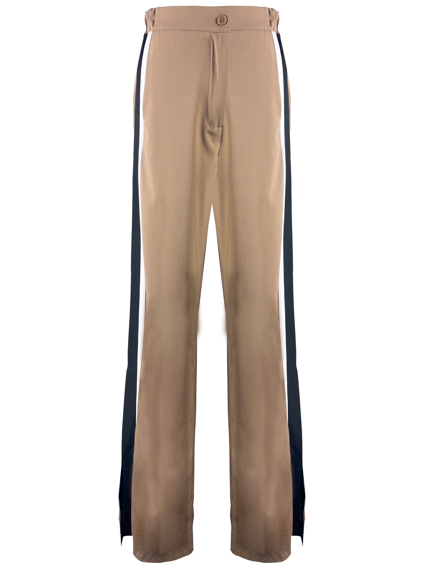 Wide Leg Pants with Side Band